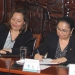 Yoli García y Sara Ladrón de Guevara signaron el convenio