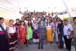 Integrantes de la Universidad Veracruzana Intercultural asistieron al evento