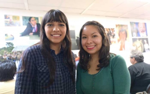 Alicia Reyes y Andrea Pérez