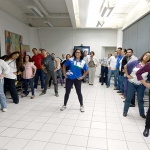 La activación física es parte fundamental de la campaña