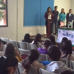 Los universitarios mostraron las áreas de aplicación de esta disciplina