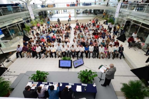 El Consejo Universitario Regional sesionó en el patio central de la USBI