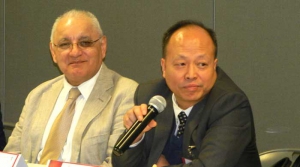 Alfonso Pérez Morales y Xiang Zhongping