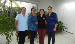Leticia Alonso, Amanda Simón, María Schettino y Nayeli Morales