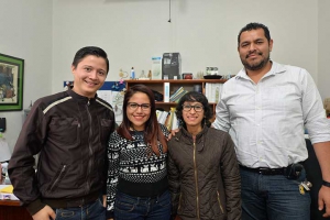 Carlos Medina, Ana Hernández, Norma Hernández y Gerardo Contreras