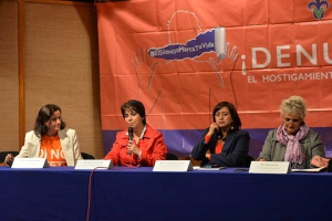 María José García, Claudia Gutiérrez, Araceli González y Monserrat Díaz