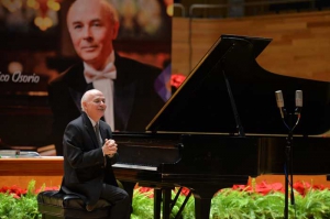 Emocionado, el homenajeado agradeció el reconocimiento