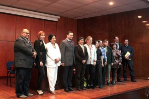 Coautores de La agenda de derechos humanos. Su exigibilidad en México