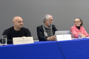 Helio García, Lázaro Sánchez y Leticia Rodríguez