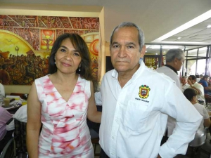 Estela del Carmen Fernández y Agustín Flores 
