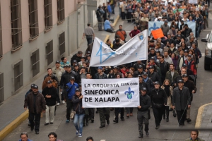 Los grupos artísticos también alzaron su voz