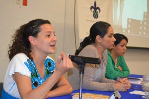 Las ponentes hablaron sobre la importancia de lograr una universidad incluyente