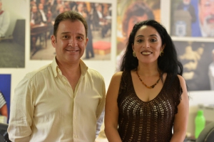 Jorge Vásquez y Alejandra Garcimarrero