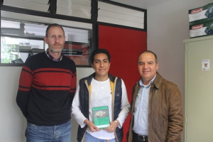 Antonio Castro, Edgar Bautista y Pascual Linares