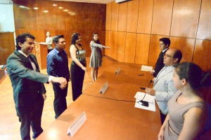 José Luis Cuevas Gayosso les tomó protesta