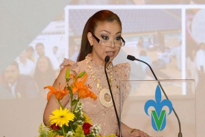 Patricia Arieta Melgarejo rindió su informe de actividades
