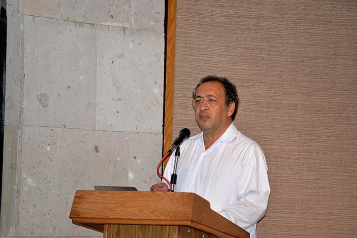 Nisao Ogata, organizador del evento