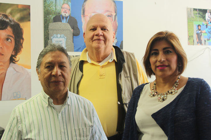 Ariel Félix Campirán, Jorge Revilla y Martha Elba Ruiz