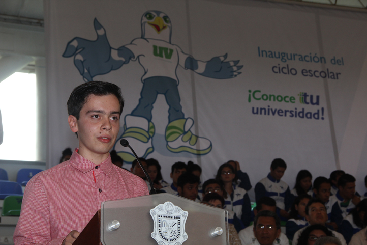 Jesús Barradas participó a nombre de la nueva generación