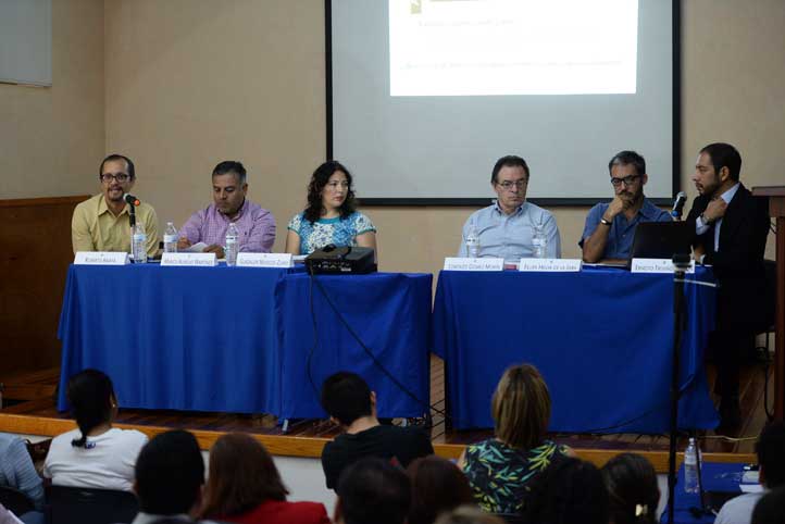 Roberto Anaya, Marco Martínez, Guadalupe Mendoza, Lorenzo Gómez, Felipe Hevia y Ernesto Treviño