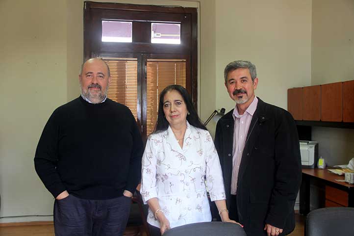 José Antonio Hernanz, Margarita Montano y José Luis Pérez