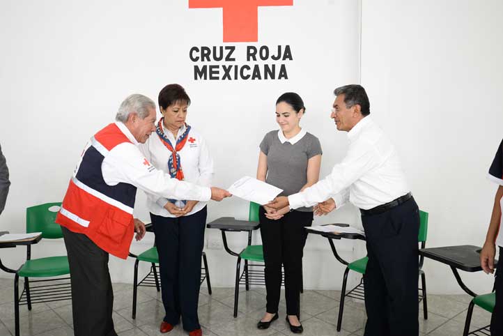 La ceremonia se realizó en las instalaciones del organismo en Coatepec