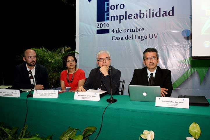 Miguel Ángel Barradas, María del Rosario Rivera, José Luis Martínez y Rafael Díaz