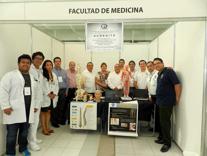 Stand de Medicina en Veracruz