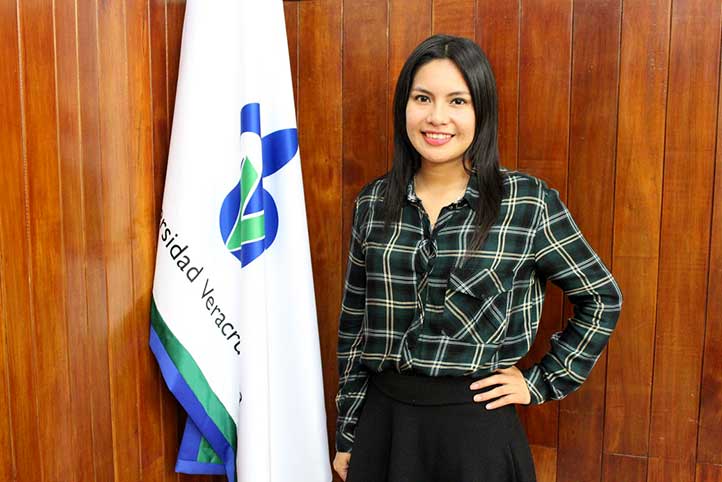 Itzel Abigail Herrera Gómez representará a la UV y a México en la próxima conferencia global del organismo