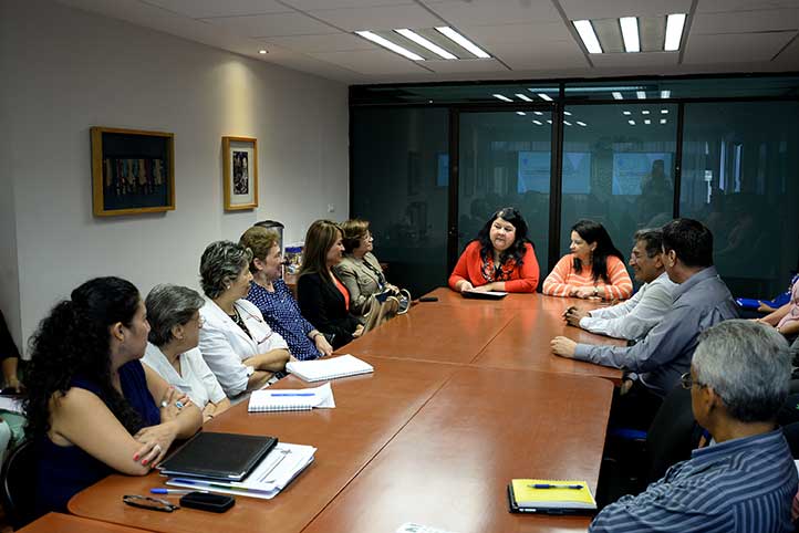 Clementina Guerrero García dio la bienvenida a los visitantes