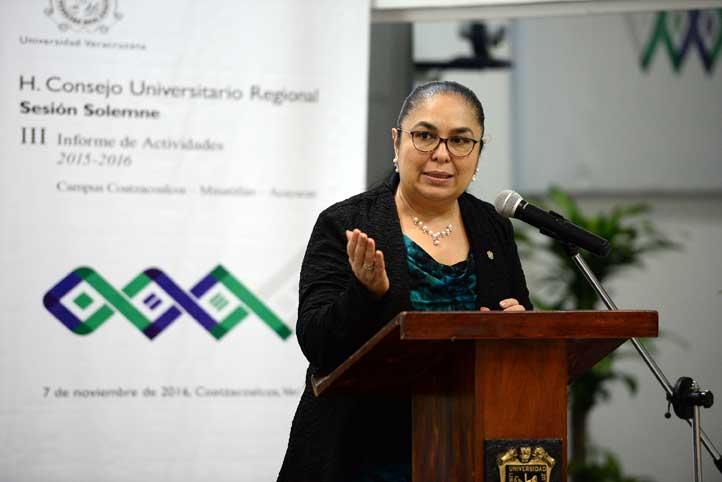Sara Ladrón de Guevara reafirmó la defensa de la educación superior pública de calidad