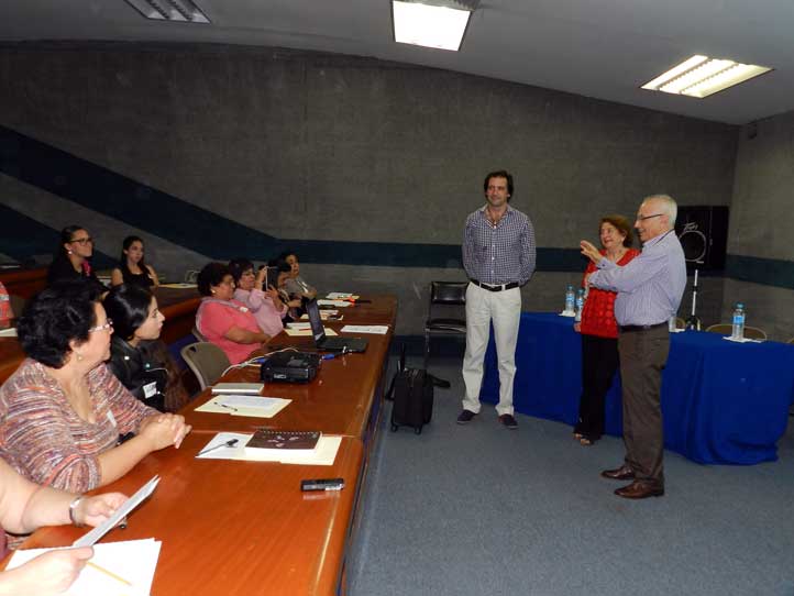 Carlos Manuel Paiva, Teresa Robles y Enrique Hernández