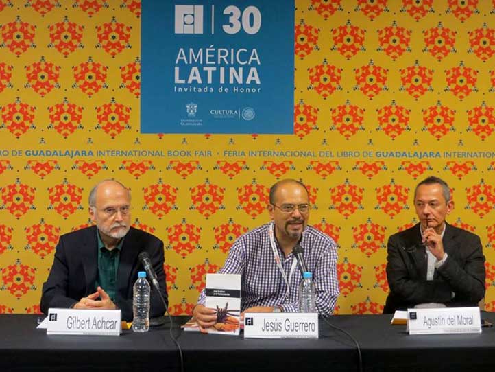 Gilbert Achcar, Jesús Guerrero y Agustín del Moral