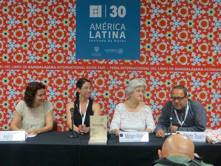 Angélica Abelleyra, Dabi Xavier, Miriam Kaiser y Alberto Tovalín