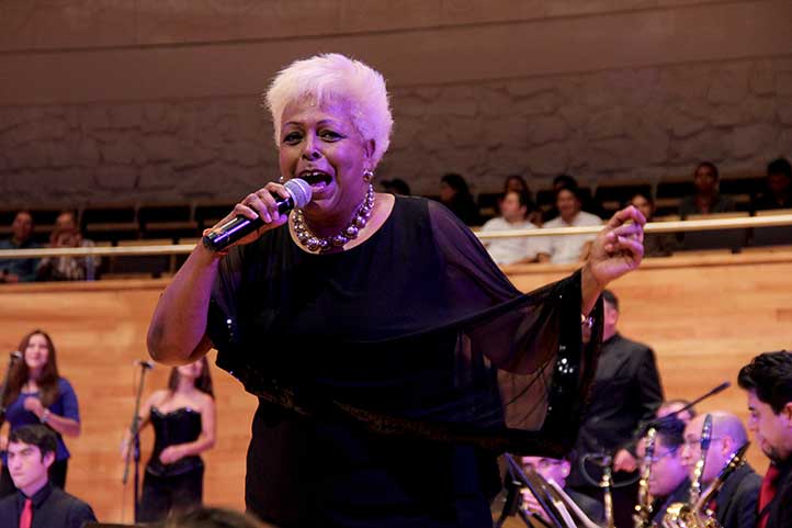 La cantante Maritza Montero