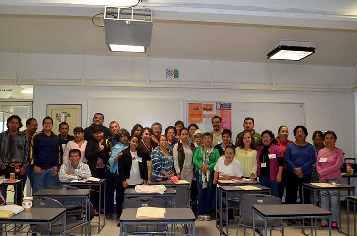 Asistentes y facilitadores del curso “La perspectiva de género en la gestión universitaria”