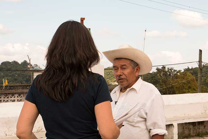 La filmación se realizó en Cuetzalan, Puebla