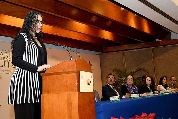 María Gabriela Nachón García, del Doctorado en Ciencias de la Salud