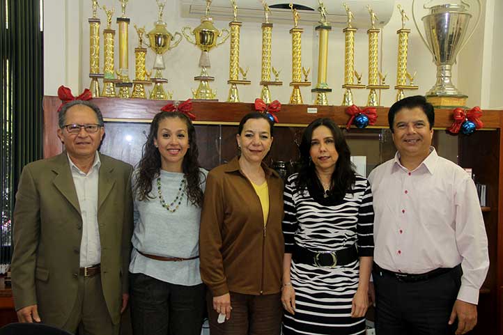 Gilberto López, Patricia Arieta, Blanca Estela Specia, María Dolores Gil y Carlos Arturo Bolio