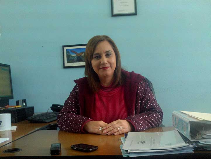 Maribel Barradas Landa, titular de la DADUV