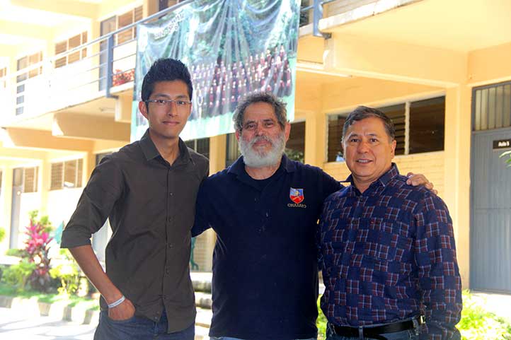 Juan Antonio Francisco, Miguel Cházaro y Héctor Narave