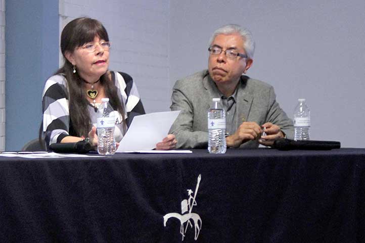 María Guadalupe Flores y José Luis Martínez Suárez
