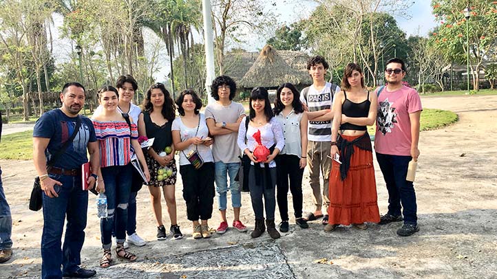 Alumnos de Artes y Biología desarrollan un proyecto sobre el entorno cultural del Totonacapan
