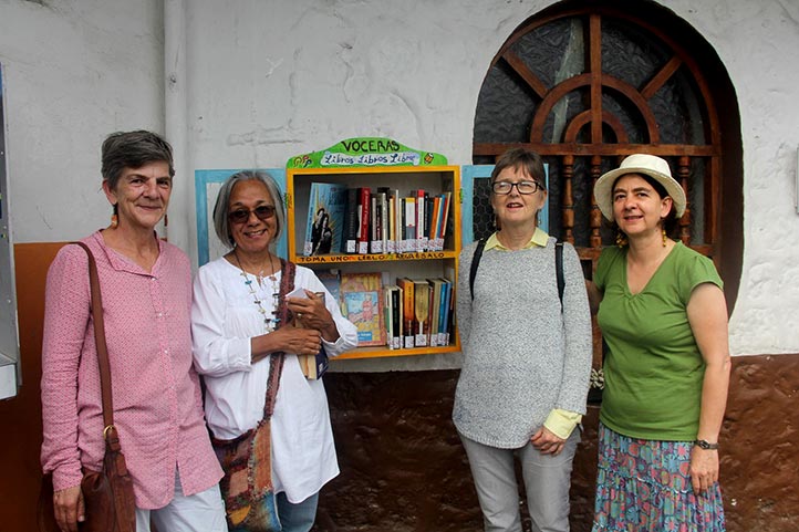 Laura Beverido, Nadia Medina, Paula Busseniers y Maliyel Beverido