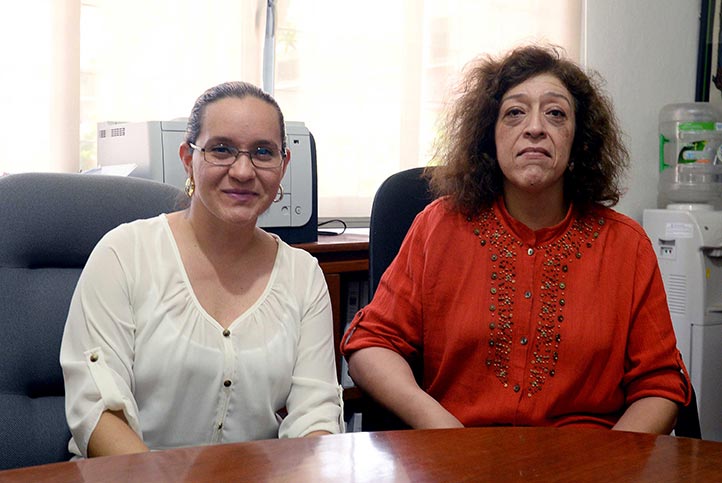 Lizbeth Alejandra Hernández y María Karen Cortés