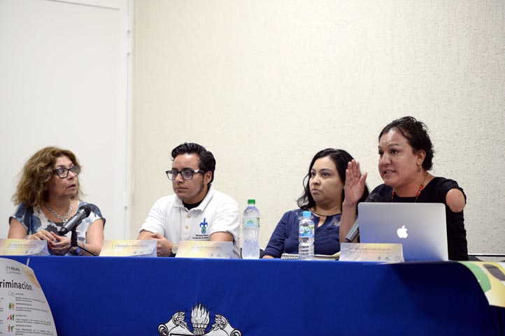Ruth Ferrer, Christopher Juárez, Cecilia Barragán y Amaranta Gómez