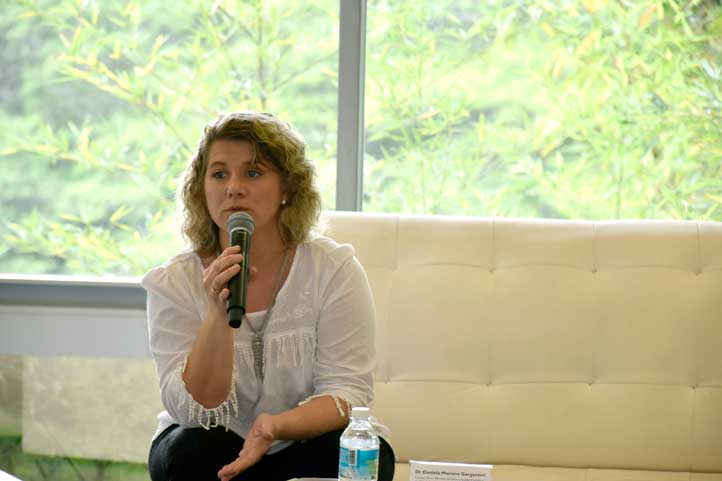 Daniela Gargantini, de la Universidad Católica de Córdoba, Argentina