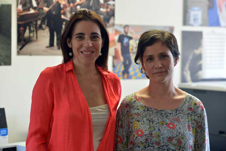 Sonia Sánchez y María del Socorro Aguilar