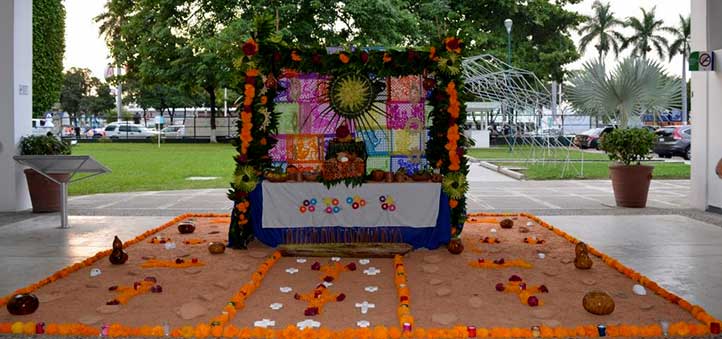 Altar en la USBI de Poza Rica