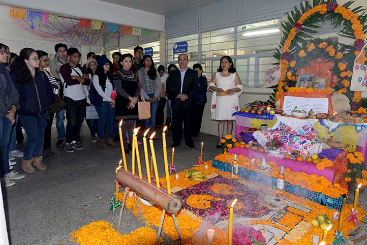 Xantolo en la Facultad de Derecho